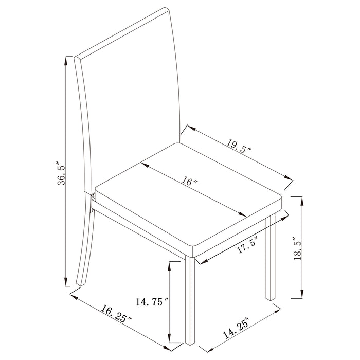 Garza 5 Pc Dining Sets