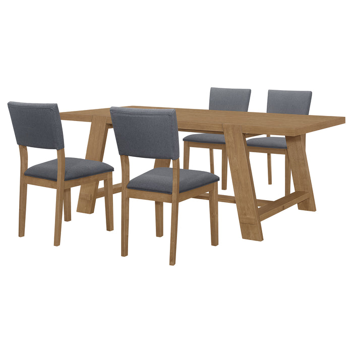 Sharon 5 Pc Dining Sets Gray