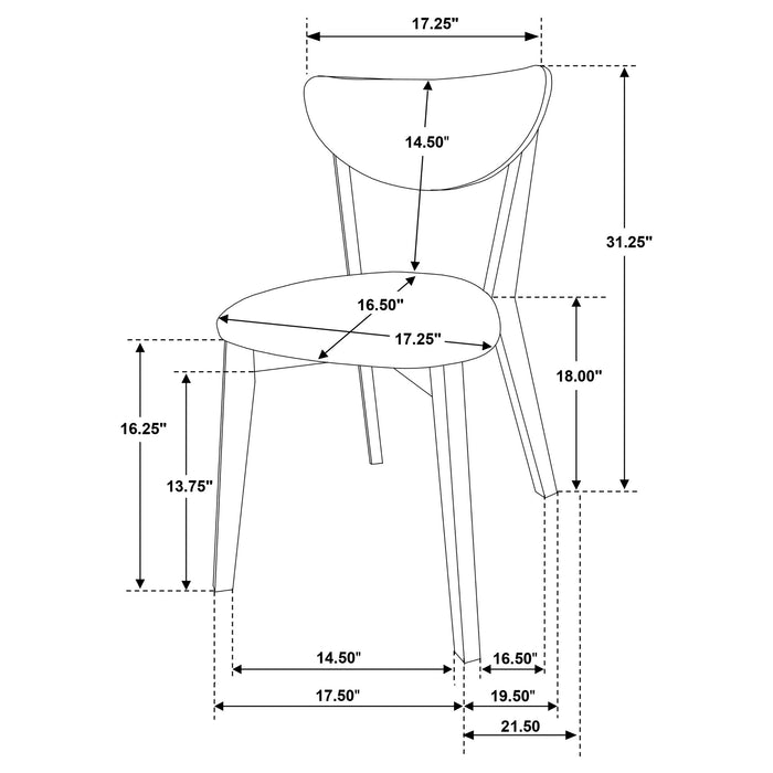 Jedda Dining Side Chair - Orlando Furniture Outlet (Casselberry,FL)