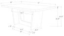 Osborne Dining Table - Orlando Furniture Outlet (Casselberry,FL)