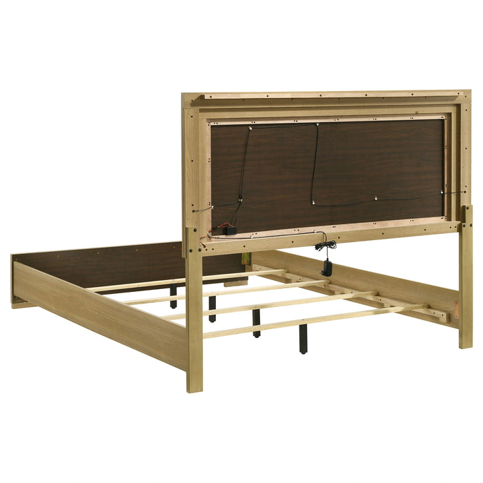 Hyland Panel Bed with LED Lighting