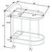 Desiree Bar Cart - Orlando Furniture Outlet (Casselberry,FL)