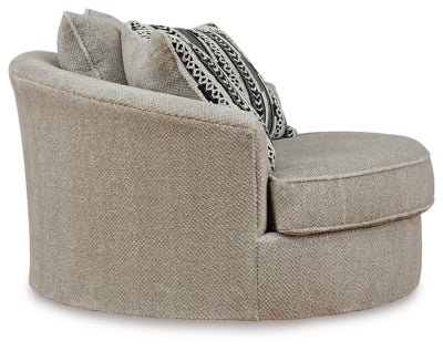 Calnita Oversized Swivel Accent Chair - Orlando Furniture Outlet (Casselberry,FL)