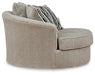 Calnita Oversized Swivel Accent Chair - Orlando Furniture Outlet (Casselberry,FL)