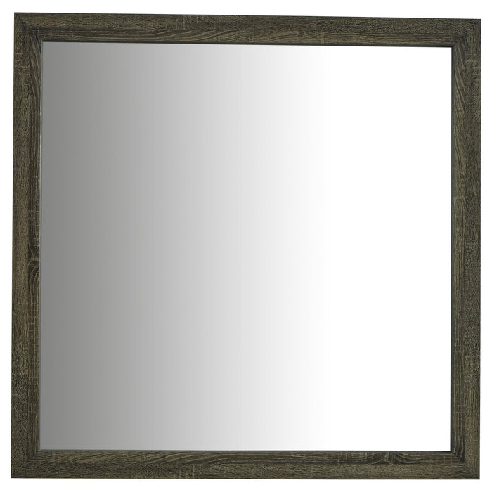 Wright California King Bedroom Set Brown Oak