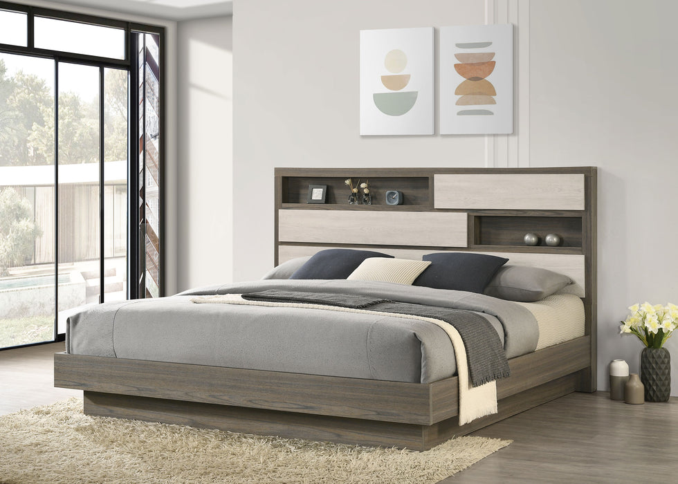 Fenwick Bookcase Platform Bed - Orlando Furniture Outlet (Casselberry,FL)