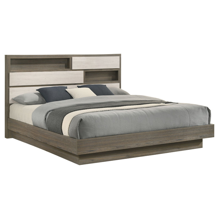 Fenwick Bookcase Platform Bed - Orlando Furniture Outlet (Casselberry,FL)