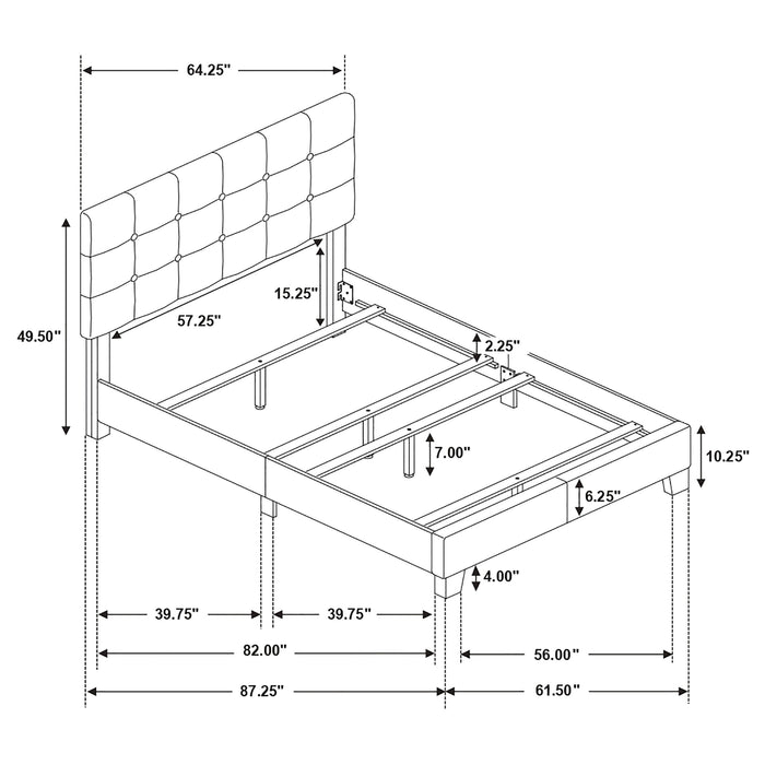 Mapes Panel Bed