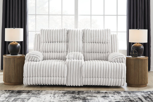 Rhines Falls Power Reclining Loveseat with Console - Orlando Furniture Outlet (Casselberry,FL)