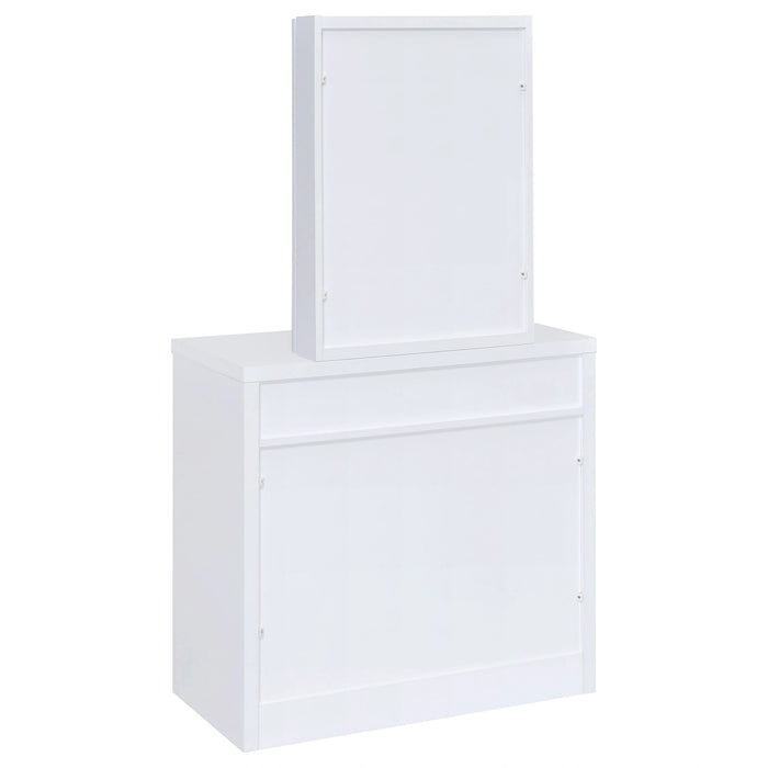 Harvey Makeup Vanity Table with Mirror and Stool