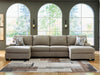 Newellen Sectional with Double Chaise - Orlando Furniture Outlet (Casselberry,FL)