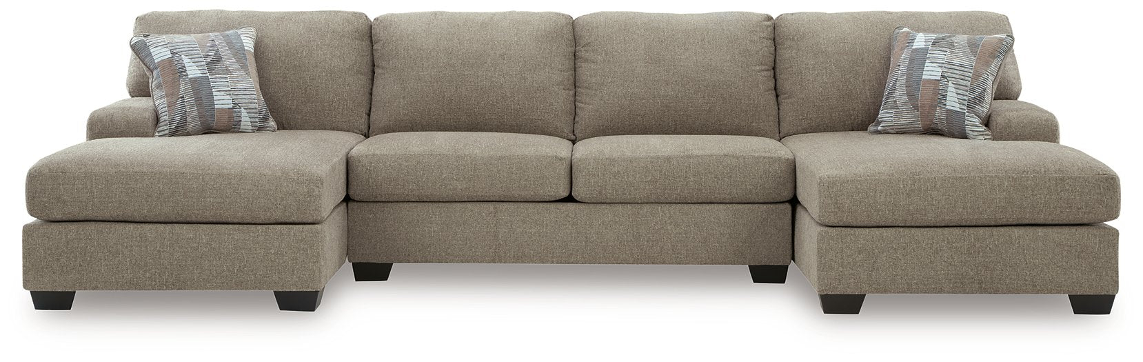 Newellen Sectional with Double Chaise - Orlando Furniture Outlet (Casselberry,FL)