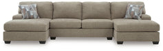 Newellen Sectional with Double Chaise - Orlando Furniture Outlet (Casselberry,FL)
