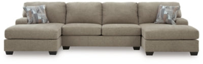 Newellen Sectional with Double Chaise - Orlando Furniture Outlet (Casselberry,FL)