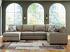 Newellen Sleeper Sectional with Chaise - Orlando Furniture Outlet (Casselberry,FL)