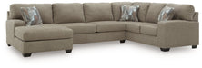 Newellen Sleeper Sectional with Chaise - Orlando Furniture Outlet (Casselberry,FL)