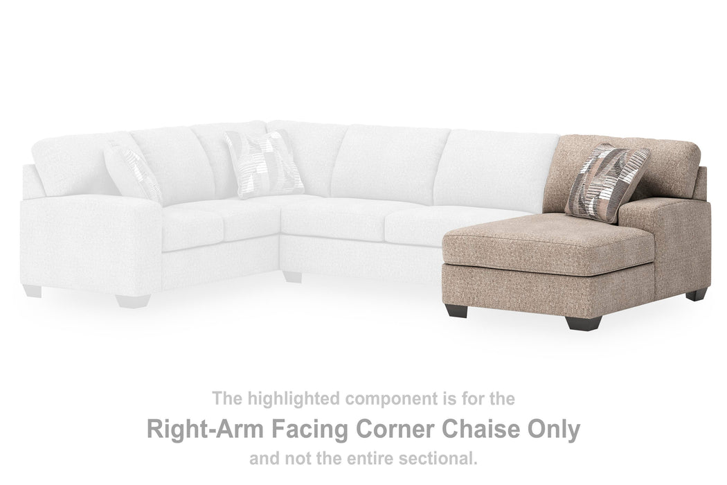 Newellen Sleeper Sectional with Chaise - Orlando Furniture Outlet (Casselberry,FL)