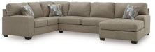 Newellen Sleeper Sectional with Chaise - Orlando Furniture Outlet (Casselberry,FL)