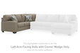 Newellen Sleeper Sectional with Chaise - Orlando Furniture Outlet (Casselberry,FL)