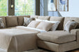 Newellen Sleeper Sectional with Chaise - Orlando Furniture Outlet (Casselberry,FL)