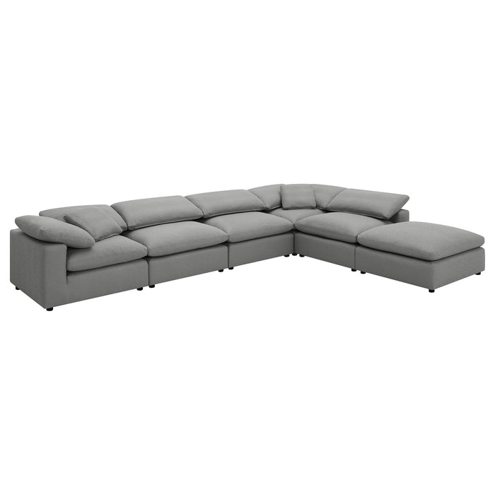 Raleigh Boucle Upholstered Modular Sectional