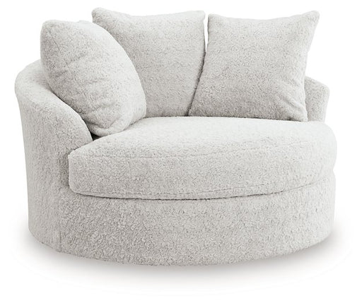 Cuddle Plush Oversized Swivel Accent Chair - Orlando Furniture Outlet (Casselberry,FL)