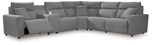 Modmax Reclining Sectional with Console - Orlando Furniture Outlet (Casselberry,FL)
