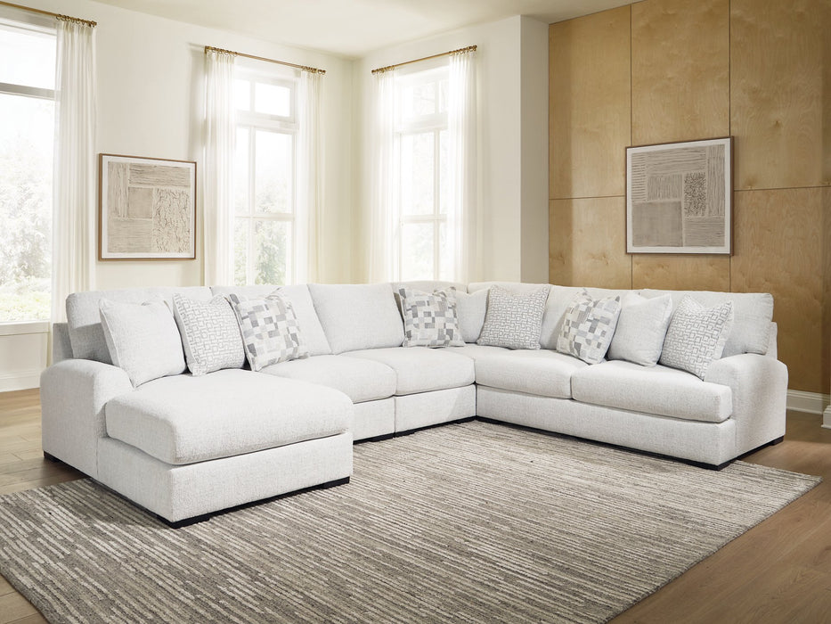 Misty-Lakes Sectional with Chaise - Orlando Furniture Outlet (Casselberry,FL)