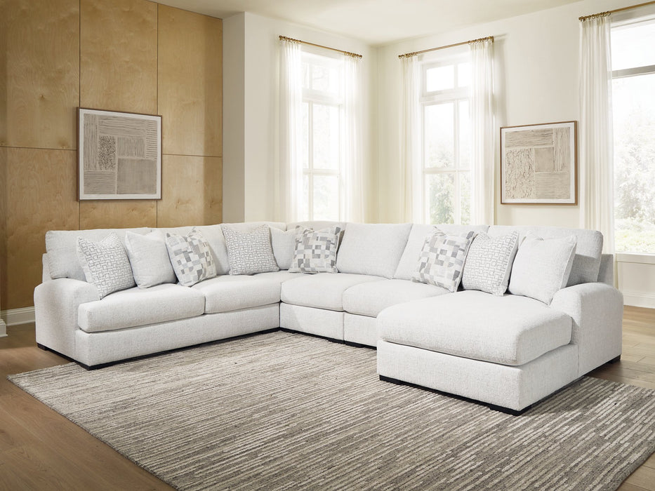 Misty-Lakes Sectional with Chaise - Orlando Furniture Outlet (Casselberry,FL)
