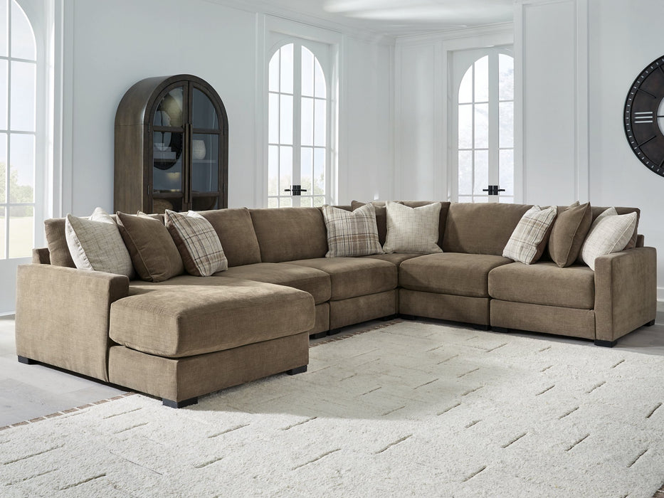 Camellia-Court Sectional with Chaise - Orlando Furniture Outlet (Casselberry,FL)