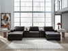 Modmax II Double Chaise Sectional with Audio Consoles - Orlando Furniture Outlet (Casselberry,FL)