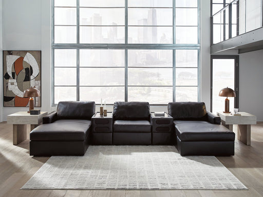 Modmax II Double Chaise Sectional with Audio Consoles - Orlando Furniture Outlet (Casselberry,FL)
