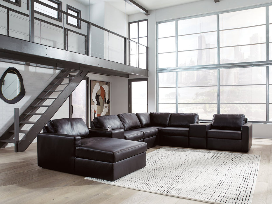 Modmax II Sectional with Chaise and Storage Consoles - Orlando Furniture Outlet (Casselberry,FL)