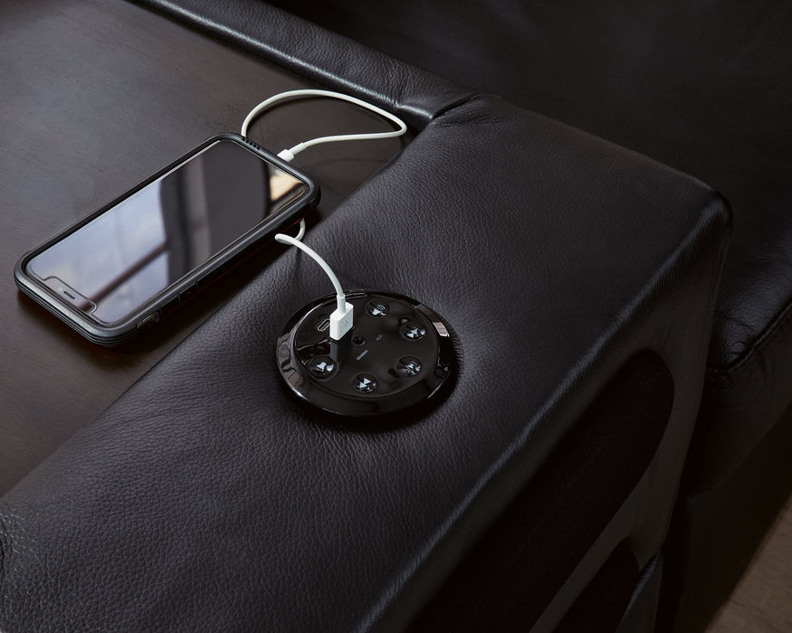 Modmax II Sectional with Chaise and Audio Consoles - Orlando Furniture Outlet (Casselberry,FL)