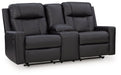 Mackmenville Reclining Loveseat with Console - Orlando Furniture Outlet (Casselberry,FL)