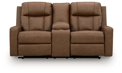 Mackmenville Reclining Loveseat with Console - Orlando Furniture Outlet (Casselberry,FL)