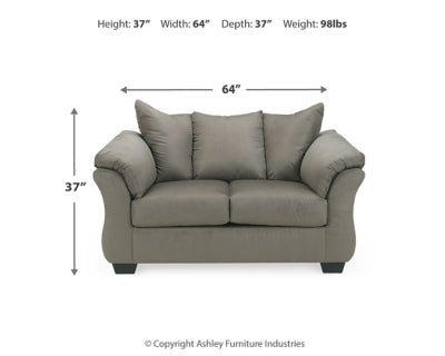 Darcy Loveseat - Orlando Furniture Outlet (Casselberry,FL)