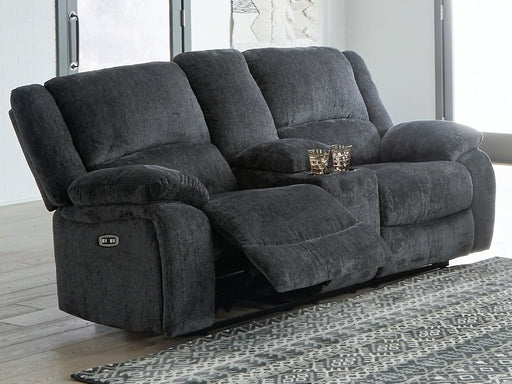 Draycoll Power Reclining Loveseat with Console - Orlando Furniture Outlet (Casselberry,FL)