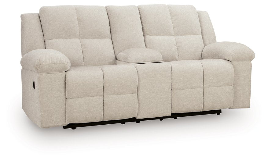 Orlen Reclining Loveseat with Console - Orlando Furniture Outlet (Casselberry,FL)
