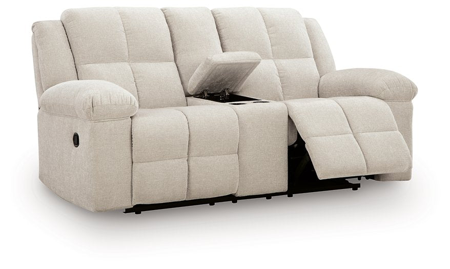 Orlen Reclining Loveseat with Console - Orlando Furniture Outlet (Casselberry,FL)