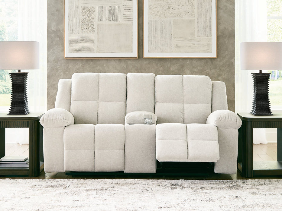 Orlen Reclining Loveseat with Console - Orlando Furniture Outlet (Casselberry,FL)
