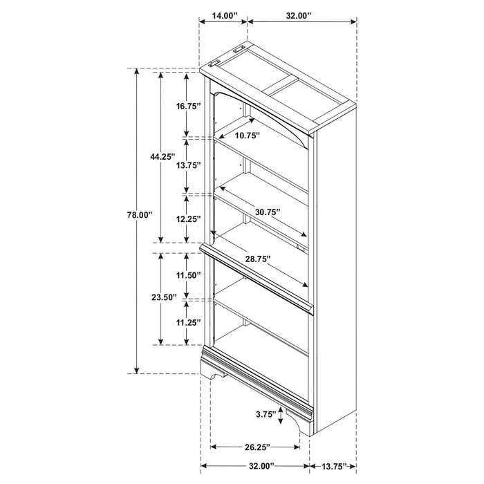 Hartshill Bookcase - Orlando Furniture Outlet (Casselberry,FL)