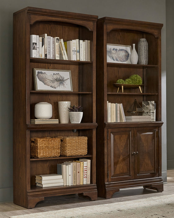 Hartshill Bookcase with Cabinet - Orlando Furniture Outlet (Casselberry,FL)