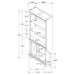 Hartshill Bookcase with Cabinet - Orlando Furniture Outlet (Casselberry,FL)