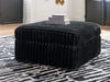 Midnight-Madness Oversized Accent Ottoman - Orlando Furniture Outlet (Casselberry,FL)