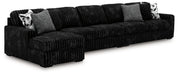 Midnight-Madness Sectional with Chaise - Orlando Furniture Outlet (Casselberry,FL)