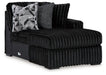 Midnight-Madness Sectional with Chaise - Orlando Furniture Outlet (Casselberry,FL)