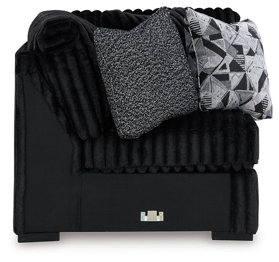 Midnight-Madness Sectional with Chaise - Orlando Furniture Outlet (Casselberry,FL)