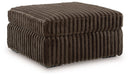 Midnight-Madness Oversized Accent Ottoman - Orlando Furniture Outlet (Casselberry,FL)
