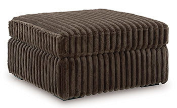 Midnight-Madness Oversized Accent Ottoman - Orlando Furniture Outlet (Casselberry,FL)